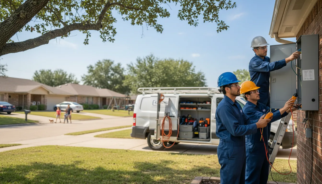Certified electrician providing emergency electrical services in Chandler, IN